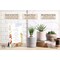 5oth Anniversary Wood Plaque with Easel and Hook Wall Tabletop Art - 6 inches x 9 inches